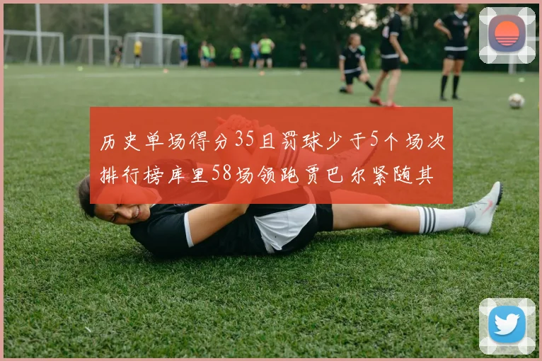 历史单场得分35且罚球少于5个场次排行榜库里58场领跑贾巴尔紧随其后
